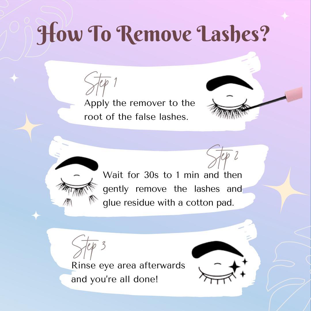 Ninetynine Dreams 5 Pairs Luna Lashes | Lightweight Soft Semi-Dramatic Strip Lashes, Ultra-Thin Transparent Clear Band Daily False Eyelashes Strips 9-13mm C Curl — Reusable Spiky Wispy Anime Manhua Style, Beginner Friendly Must-Have Makeup Essential