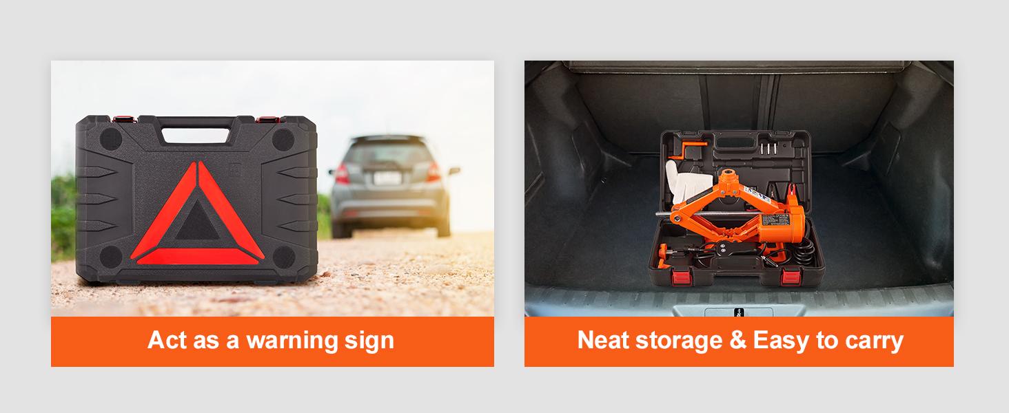 VEVOR Electric Car Jack,  3 Tons /6600 lbs Scissor Jack, 12V Electric Automatic Jack with Double Saddles and Remote Control, Portable Car Jack for Sedan, SUV, Truck Tire Change