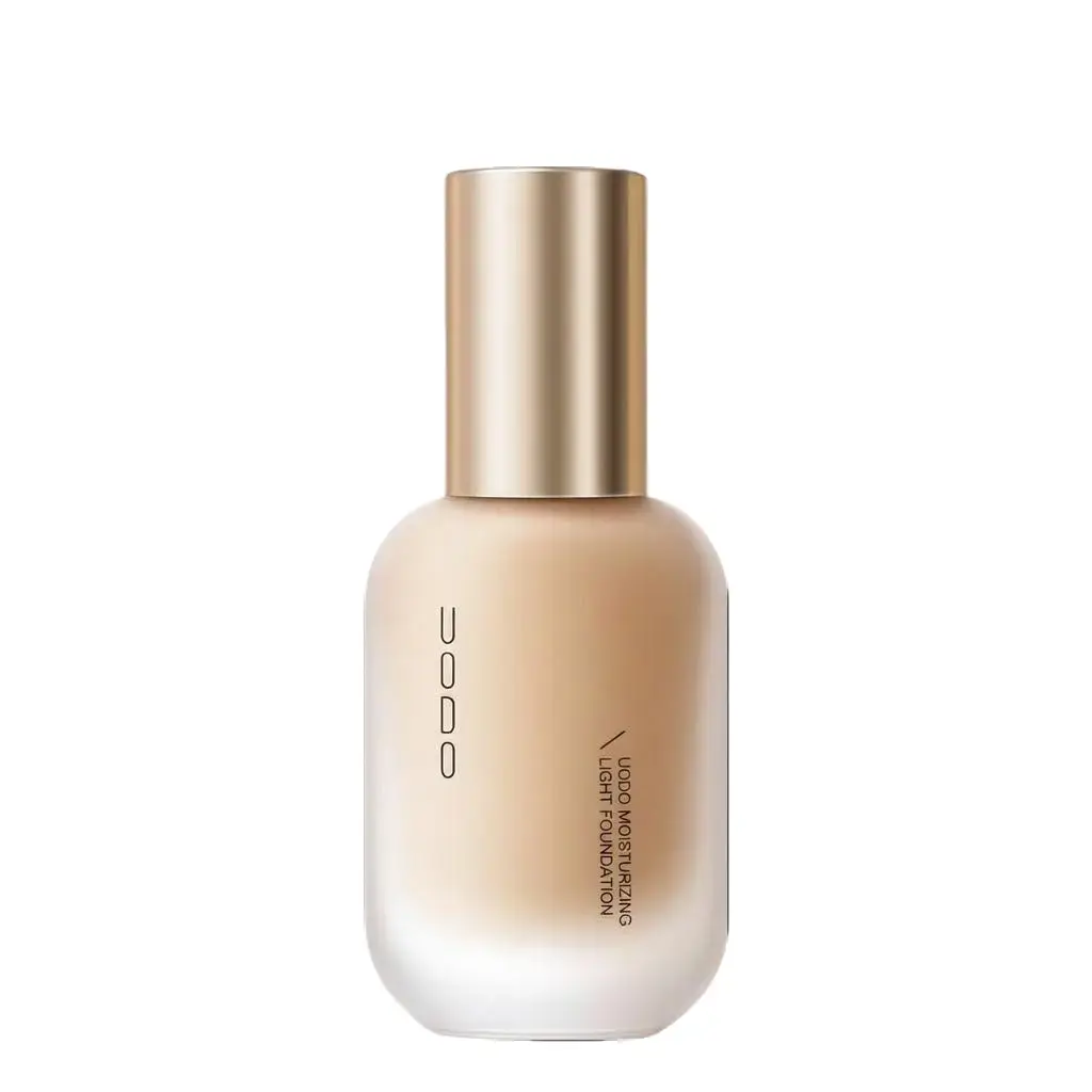 UODO Hydrating Foundation to Moisturize Skin, Lightweight Full Coverage & Long-Lasting Wear for All Skin Types, Dewy Makeup in a Bottle, Even Skin Tone
