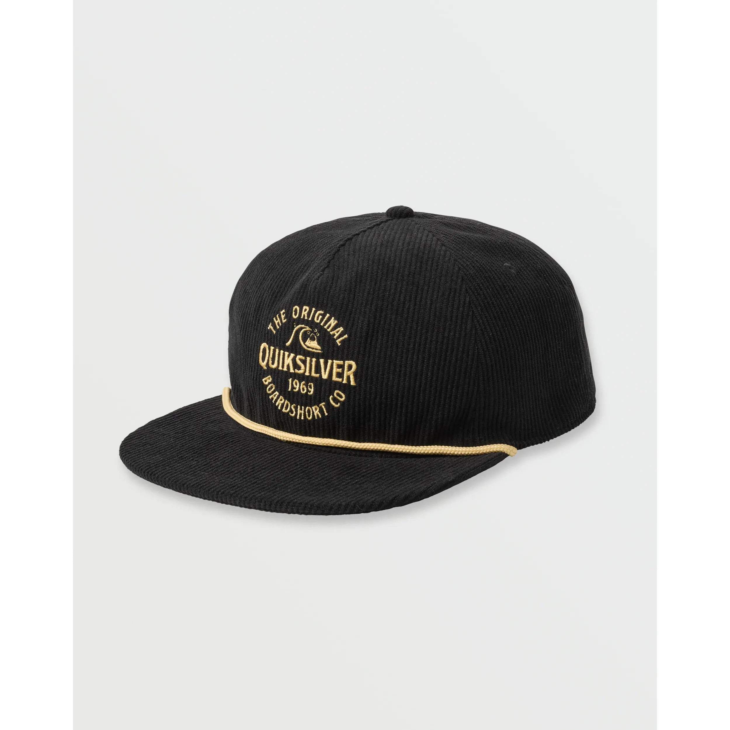 Quiksilver | Axis Hat | Embroidered Logo Snapback Closure | Casual Streetwear Quiksilver | Axis Hat | Embroidered Logo Snapback Closure | Casual Streetwear