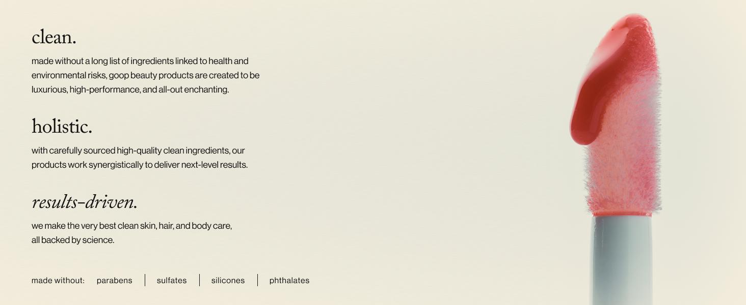 Hydra-Barrier Gel Gloss by goop beauty | Hydrate, Moisturize & Plump Lips with Hylauronic Acid & Vitamin C