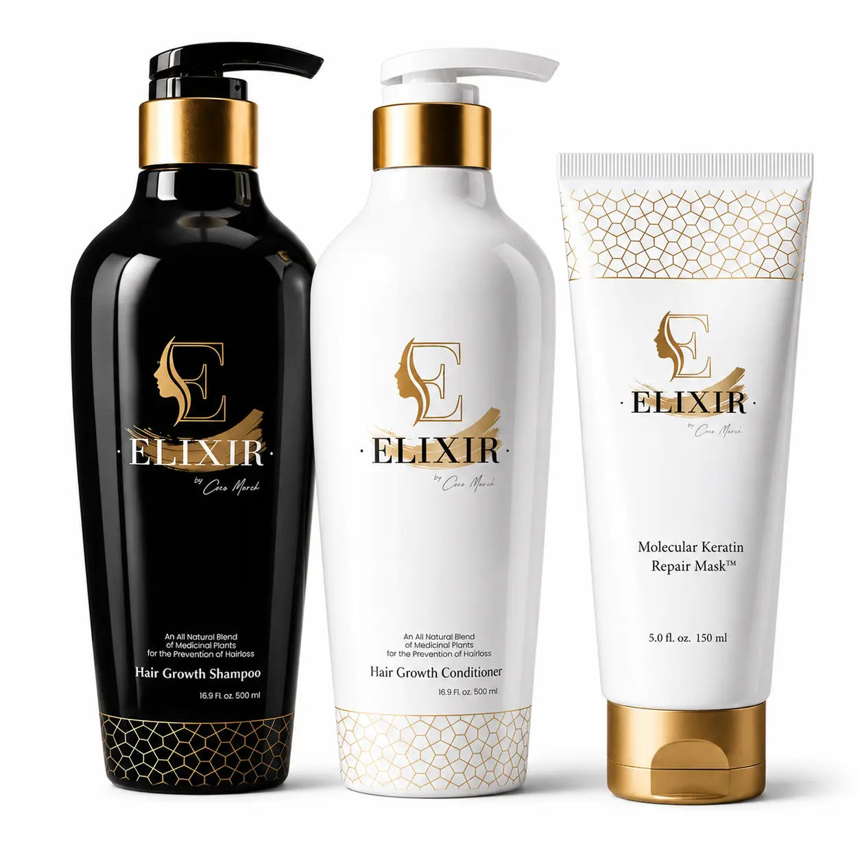 Cocó March Complete Hair Renewal, Haircare Bundle to Strengthen, Nourish, and Restore Hair