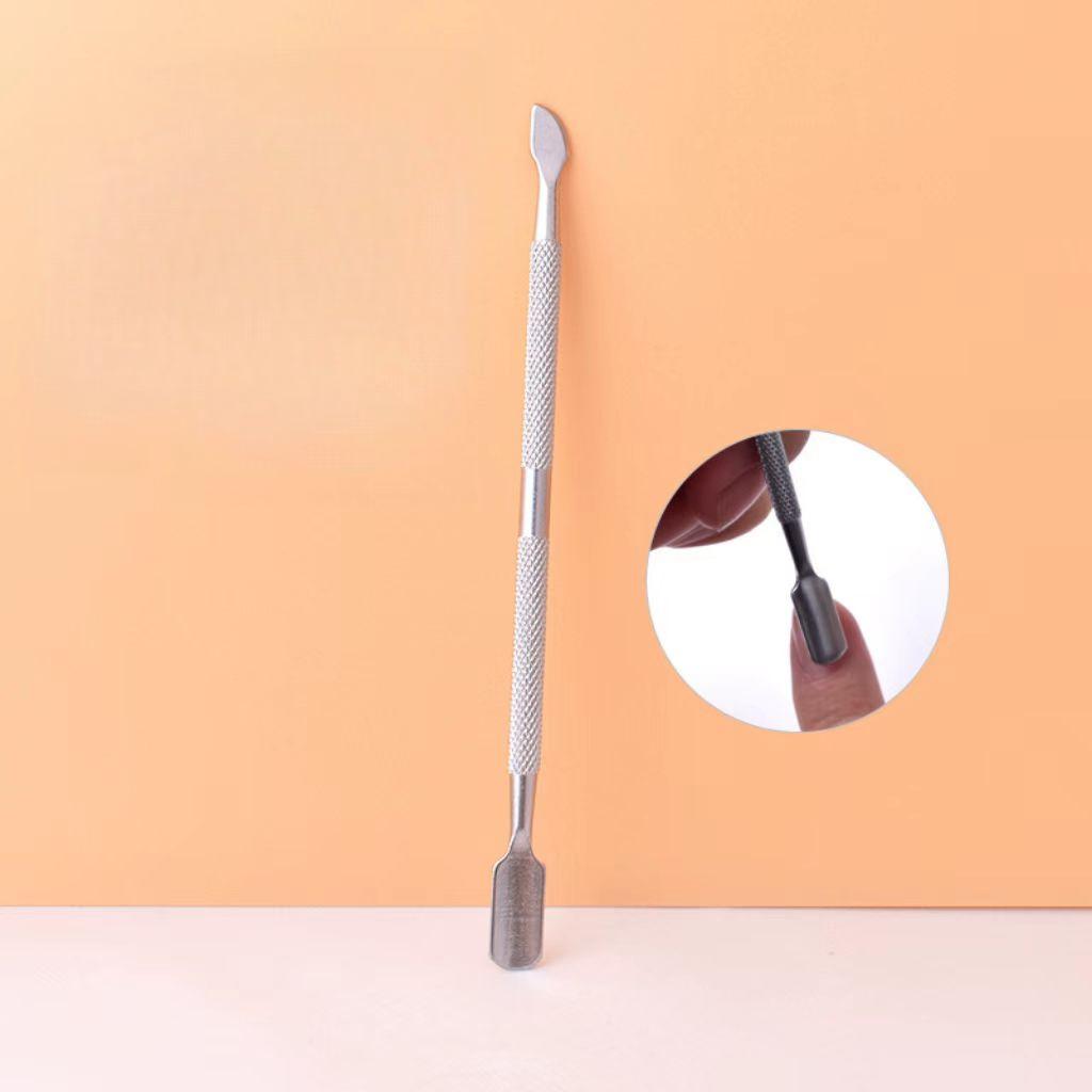 Manicure, nail edge exfoliation, steel push cuticle scissors, cuticle fork set, complete set of professional manicure tools