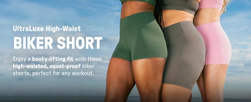 YITTY Active Women's UltraLuxe High Waist Biker Shorts – 3''/6'' Squat Proof, Tummy Control, Compression