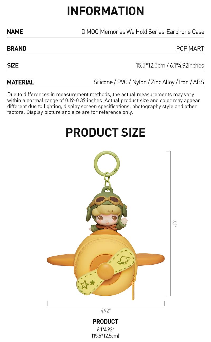 POP MART DIMOO Limited Time Series - Earphone Case