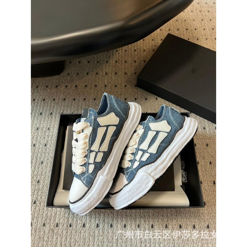 MMY Mihara Yasuhiro Vintage Style Canvas Sneakers – Retro Streetwear Shoes for Men and Women