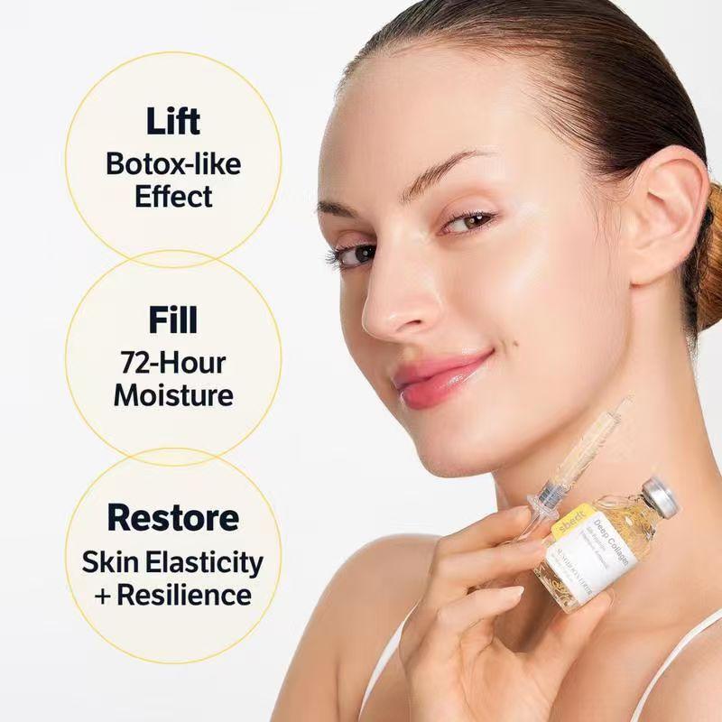 [Sungboon] Silk Collagen & Peptide Face-Lift Duo Tiktok Exclusive – Ampoule + Rejuvenate Serum with 8 types Hyaluronic Acid for wrinkles & fine lines | Gift set Firming, Moisturizing, Collagen Boosting, Anti aging Korean Home Aesthetic for all skin types