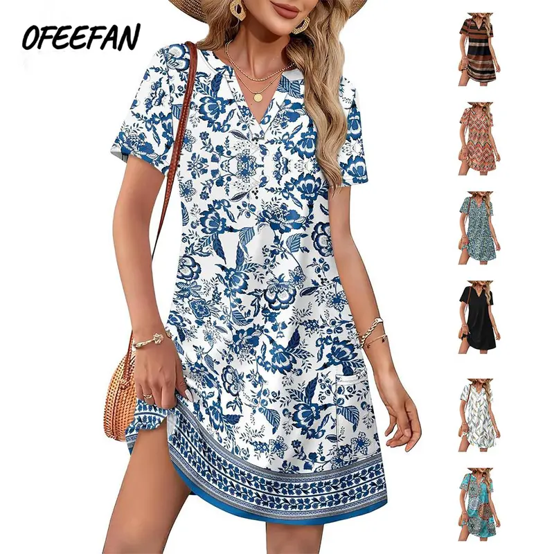 solid color dresses for women Pink / XXL