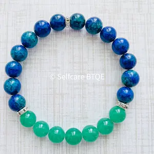 The Rebirth Reflection: Phoenix Turquoise & Green Aventurine Bracelet