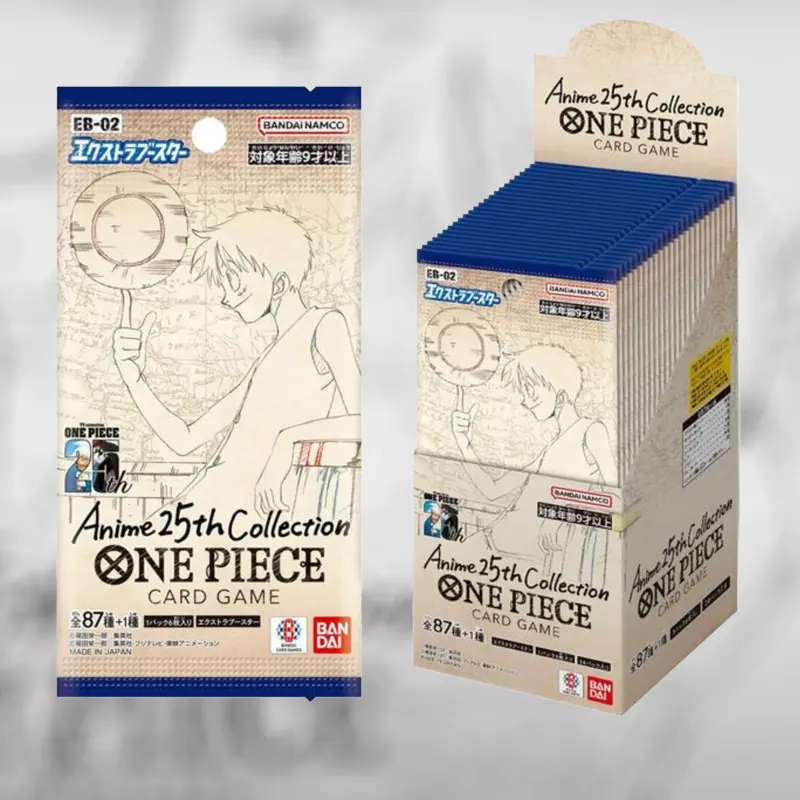 one piece tcg eb-02 booster box Card Game Celebrate 25 years of One Piece with the Anime 25th Collection Extra Booster Box (Chinese Edition) One Piece Tcg: Extra Booster: