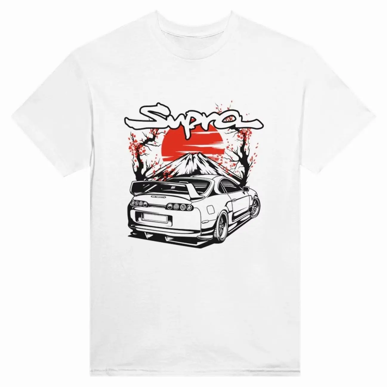 JDM Car Supra MK4 Unisex Crewneck T-shirt Sweatshirt Hoodie, Car Enthusiast and Fans Gift