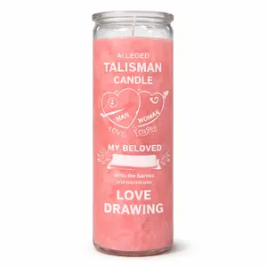 Love Drawing Candle | 7 Day Spiritual Candle for Attraction | Romance & Connection