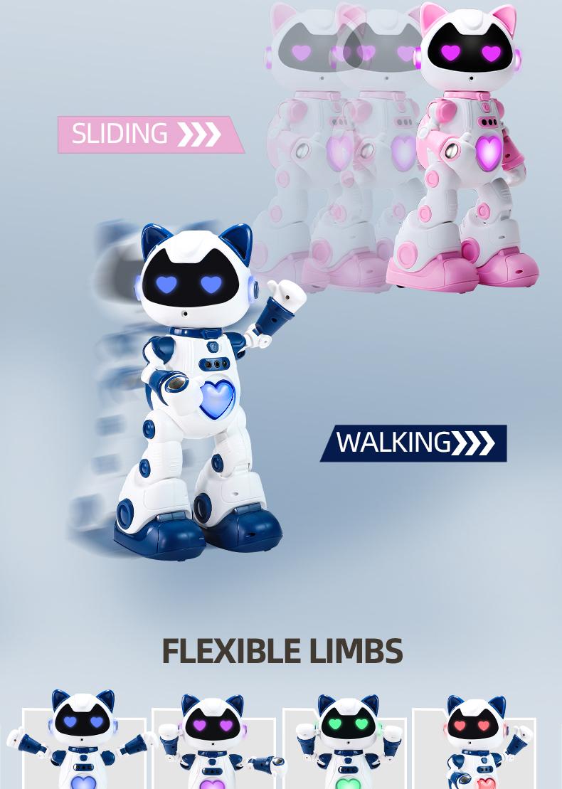 Robot for Kids Programmable Interactive STEM RC Robot Voice Control Control Gifts for Boys Girls 6-15 EnhancesReaction Ability and Creativity Home  Figurines Miniature Models Household Supplies Decorations  Figurines Statues Doll Decorations