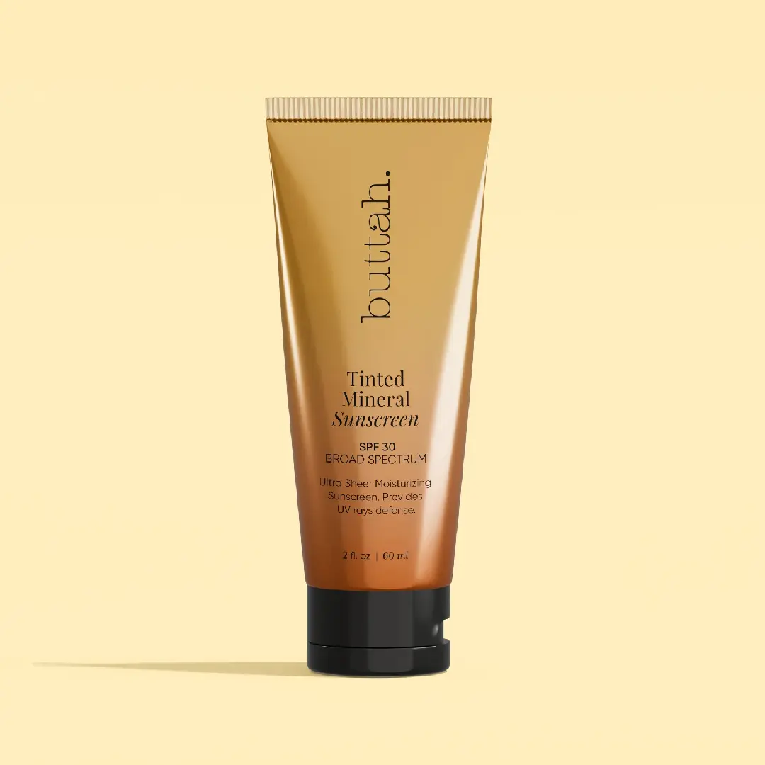 [Buttah Skin] Invisible, Matte Mineral Sunscreen SPF 30 - Zero White Cast Lightweight