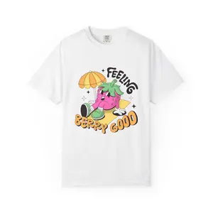 Feeling Berry Good Strawberry Tee | Cute Fruit Graphic T-Shirt