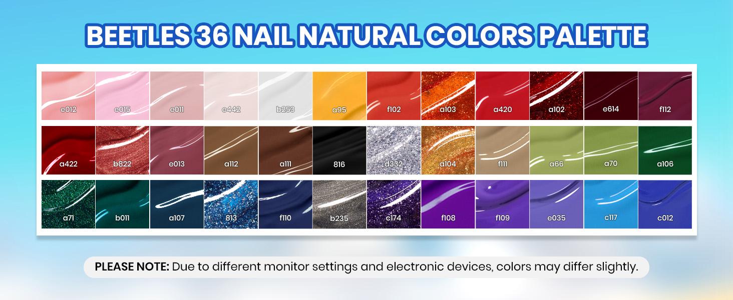 Beetles Gel Nail Polish Set【Base & Top Coat&Color Gel&Manicure Tool&Decoration】DIY Nails at home gift  Cosmetic Cutics Fall Nail Halloween Nail Black Friday Winter Nail Christmas Gift