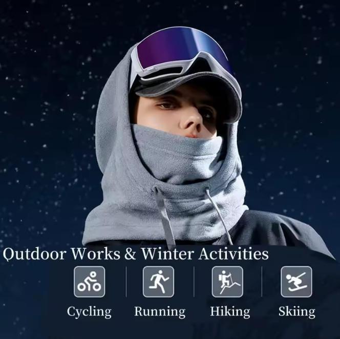 3-in-1 Windproof Balaclava Hat Mask Neck Warmer Winter Warm Cycling Skiing Protection Cold Weather Outdoor Sports Unisex Fleece-lined Thickened for Extra Warmth 3-in-1 Windproof Balaclava Hat Mask Neck Warmer Winter Warm Cycling Skiing Protection Cold Weather Outdoor Sports Unisex Fleece-lined Thickened for Extra Warmth