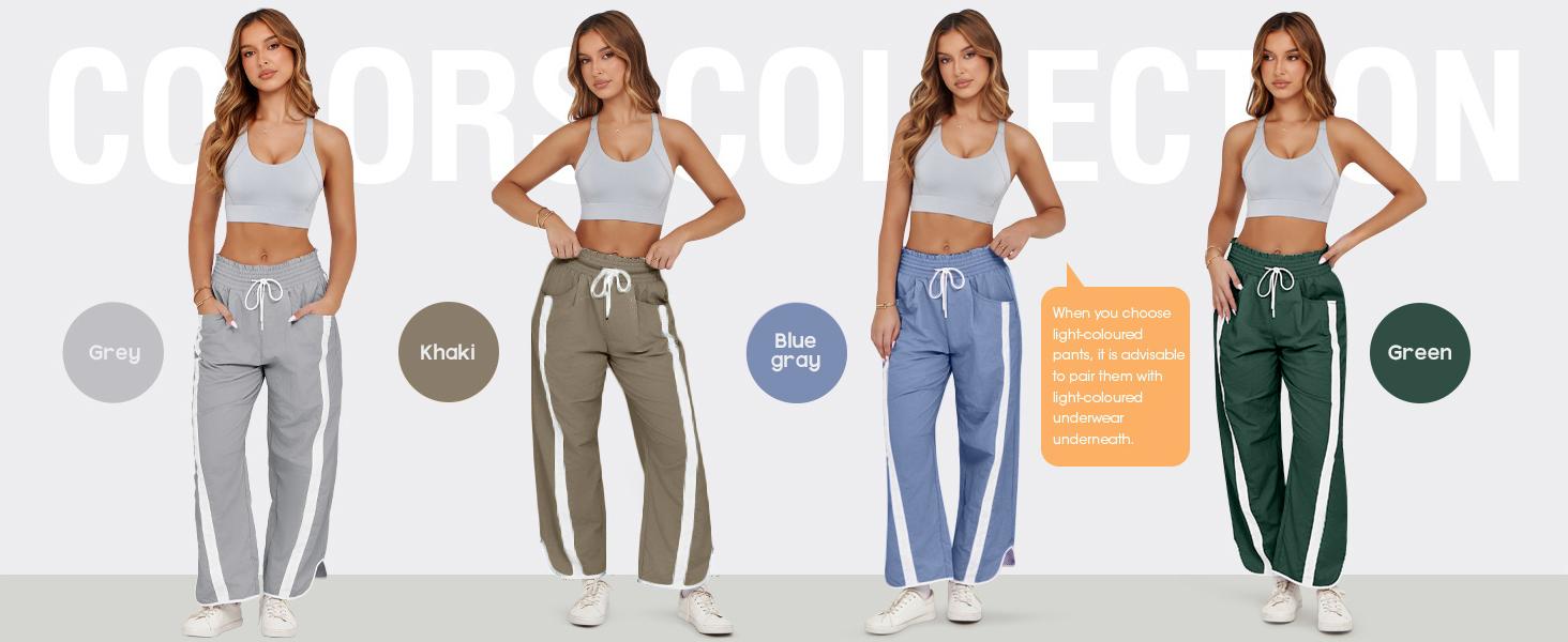 UANEO Loose Barrel Pants for Women Quick Dry Lightweight Hiking Travel Workout Running Comfy Lounge Pants with Pockets SummerVibes UANEO Loose Barrel Pants for Women Quick Dry Lightweight Hiking Travel Workout Running Comfy Lounge Pants with Pockets SummerVibes