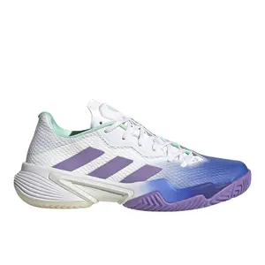 adidas Womens Barricade Tennis Sneakers Shoes - Blue