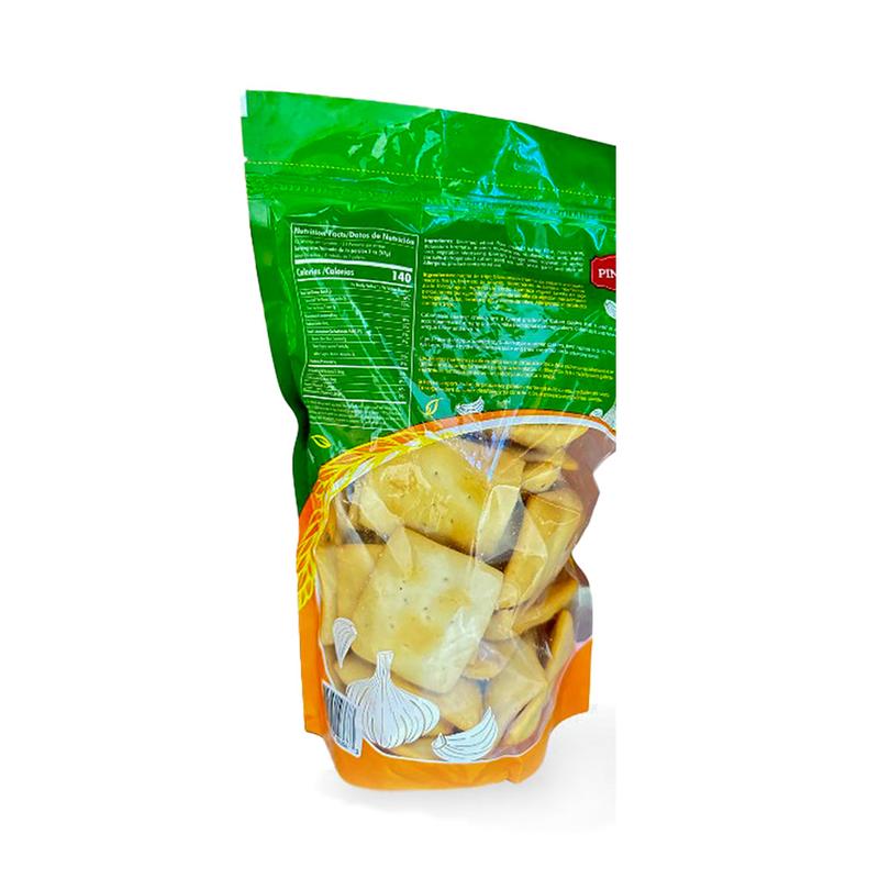 Paquete combinado de aperitivos cubanos Pintón, galletas de ajo, galletas cubanas, alioli de cilantro, porciones de 1.06 oz