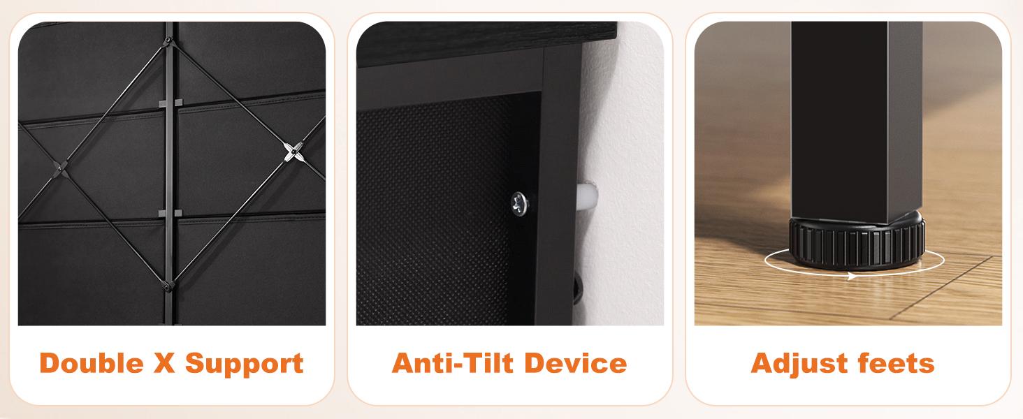 Sweet Furniture F Dresser - Fabric Storage Tower with 6 Drawers, Bedroom Drawer Dresser Organizer, Chest of Drawers with Fabric Bins, Steel Frame and Wood Top for Bedroom, Closet, Entryway Assembled