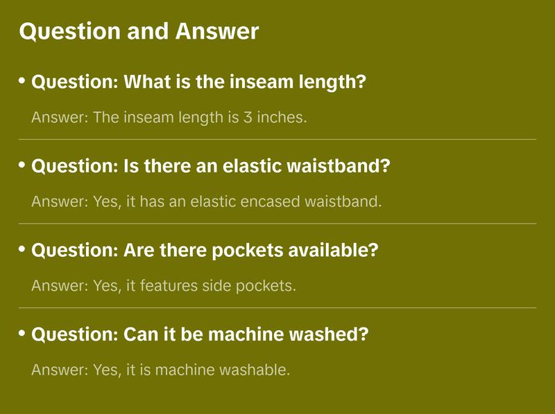 Mila Short- Womenswear Bottom