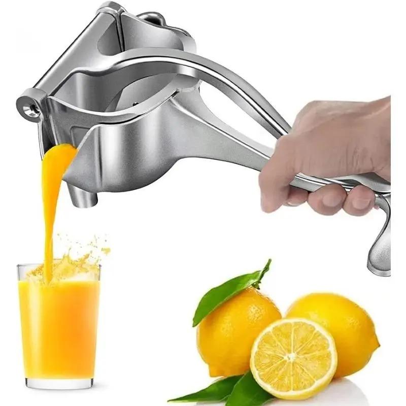 Manual Aluminum Juicer – Strong Hand Press for Citrus & Pomegranate, Ergonomic Grip, Easy to Use & Clean