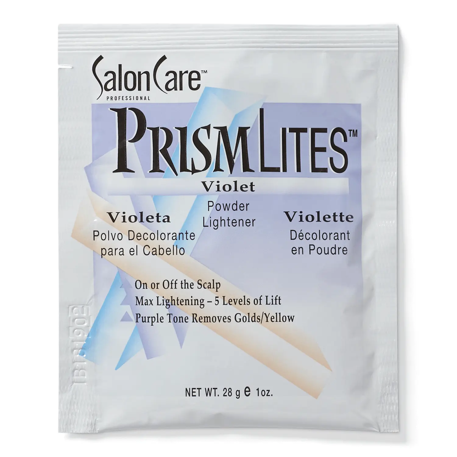 Salon Care Prism Lites Violet Hair Lightener, 1 oz, Lightening