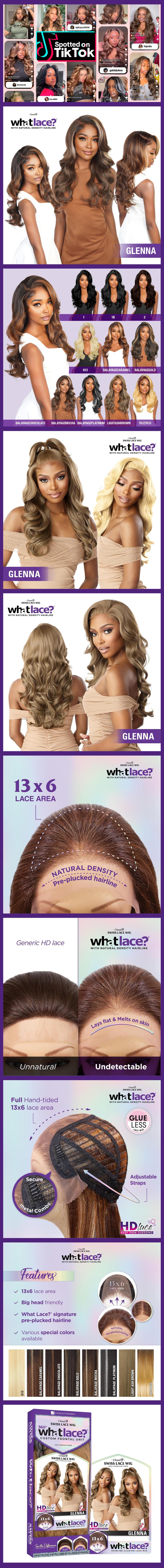 Sensationnel HD Lace Front Wig Cloud 9 What Lace 13X6 Glenna