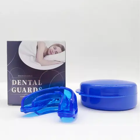 Soft Football Mouthpiece - Ergonomic Physical Mouthguard Appliance for Teeth Grinding, Jaw Alignment, Clenching Relief, Stress Relief, Curve Backing, Face Shape Aid, Reverse Jaw Curve, Better Sleep, Sports & Nighttime Use