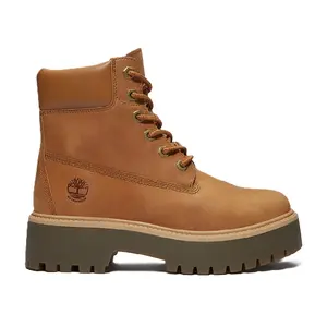Women's Timberland Stone Street 6 In WP Wheat Full Grain Platform (TB0A2H3C EN1)