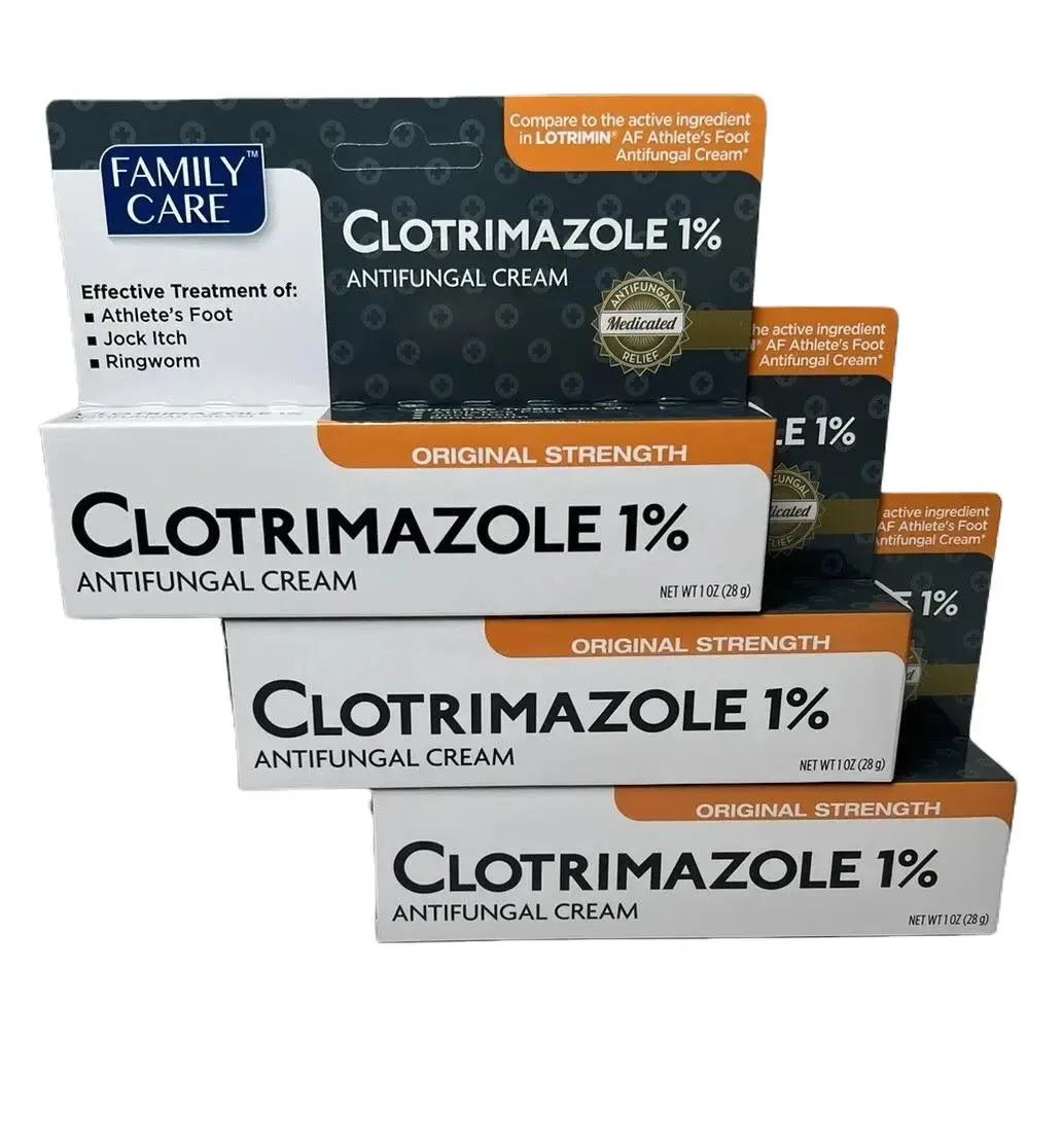 3 Pack! Antifungal Cream Treatment Athlete F.oot, Ringworm Relieve Itch 1oz
