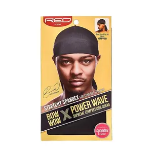 Red HDUPPS Bow Wow X Power Wave Spandex Durag