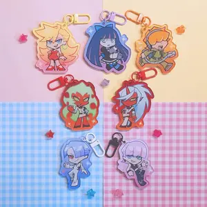 Panty and Stocking Acrylic Charms