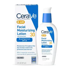 CeraVe AM Facial Moisturizing Lotion SPF 30 3 oz 3oz