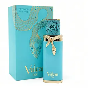 French Avenue Vulcan Feu EDP 100ml - Bold & Distinctive Fragrance for Everyday Wear or Gift - Sleek 100ml Bottle