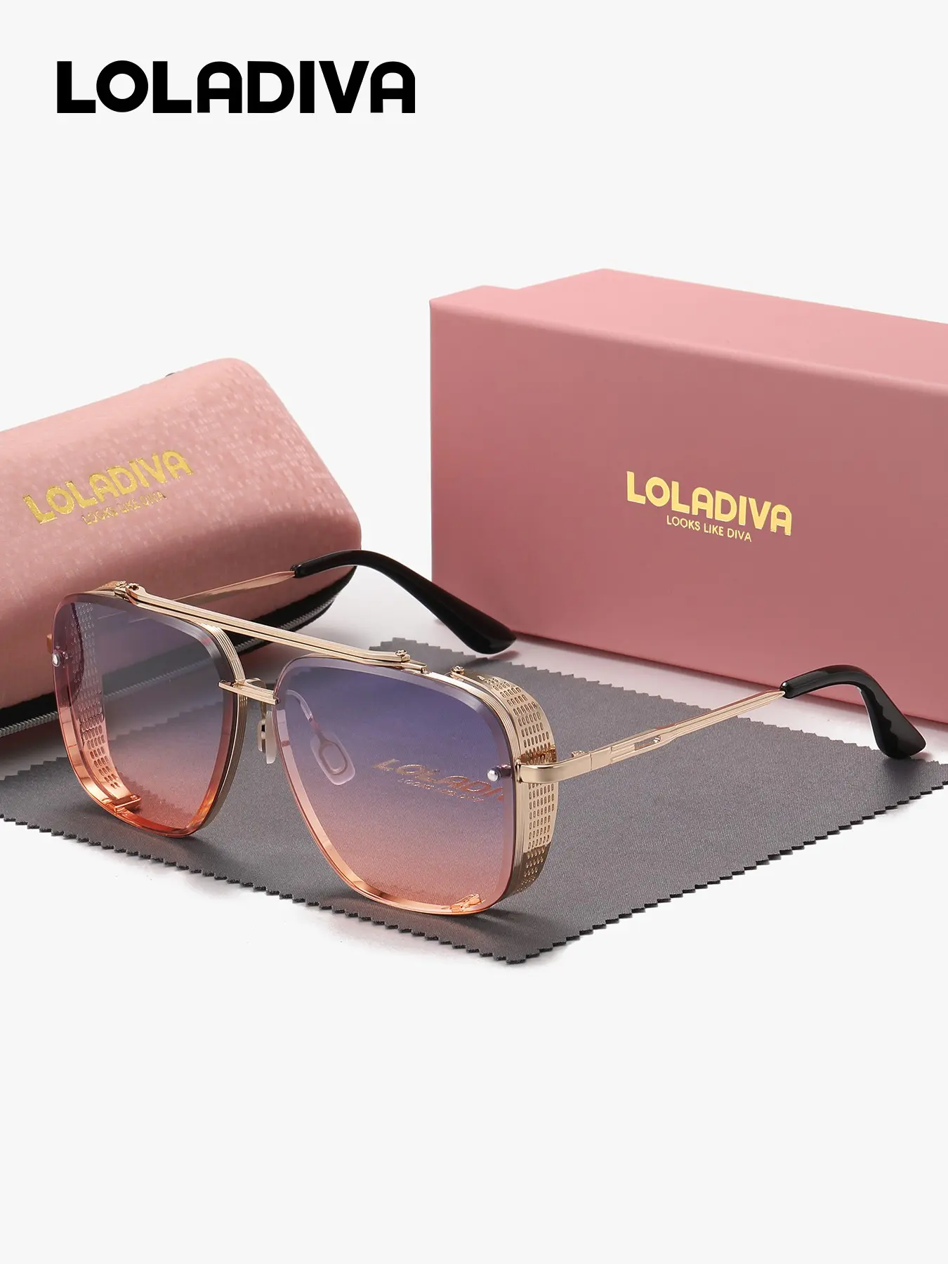 Unisex Plain Lightweight Durable Summer Sunglasses, Trendy Casual Sunglasses for Everyday Use, Trendy Fashion Shades, Fashion Sunnies for Outdoor Activities, Fashionable Sunglasses