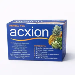 Acxion Herbal Tea – 30 Bags | Refreshing Daily Tea for Balance, Lightness & Daily Wellness Tea for Gentle, Comfort & Natural Balance