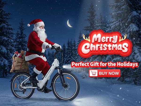 Windhorse F2 26" High-Power Commuter Electric Bike for Adults with 750W Peak Motor, 20MPH & 50 Miles Range, 468WH Removable Battery, 7-Speed Commuter Ebike with Suspension, powerful e bike