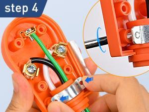 Nilight 30 Amp RV Replacement Plug 125 Volt Heavy Duty Male with Handle ETL Listed NEMA TT-30P for Camper Caravan Motorhome Van Trailer