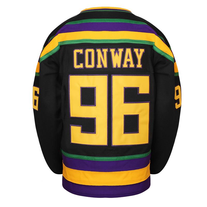 Hockey Jersey All Stitched Sleeveless Quick Dry Mighty Ducks & Gunner Stahl Jerseys Breathable Mesh Fabric Athletic ApparelUglySweater