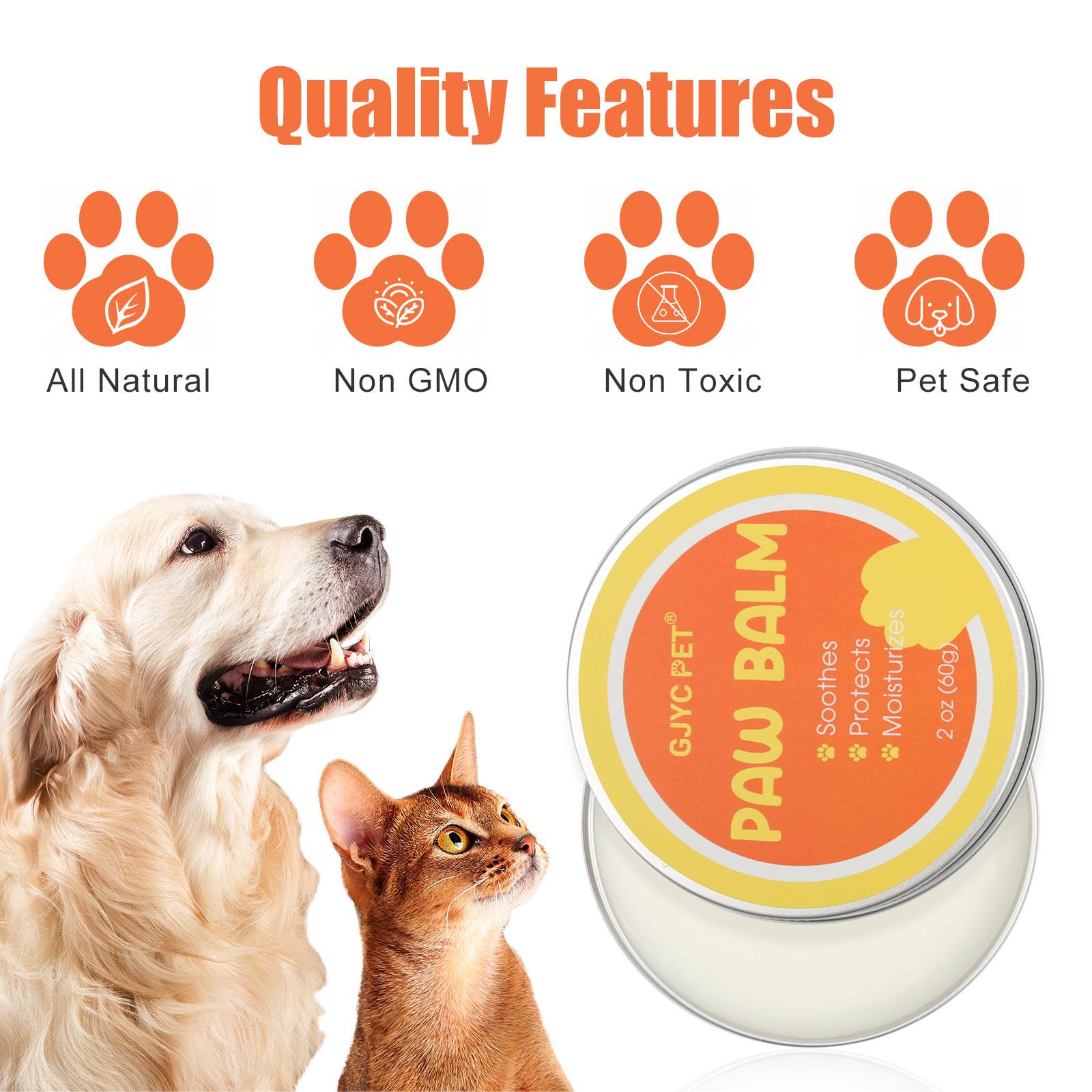 Liquid Paw Balm for Dogs & Cats - Lick-Safe Healing Balm for Dry Cracked Paws & Noses, All-Natural Food-Grade Formula, Protective for Hot Pavement & Winter Weather, Non-Greasy Pet Care Gift