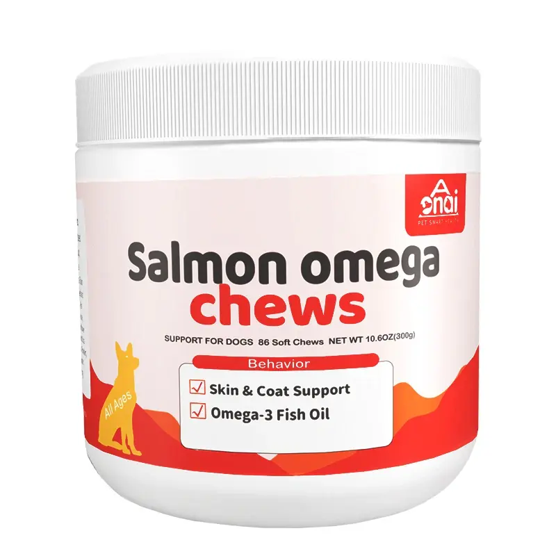 Salmon Omega Oil Chews For Dogs | Skin&Coat Supplements | Joint Health