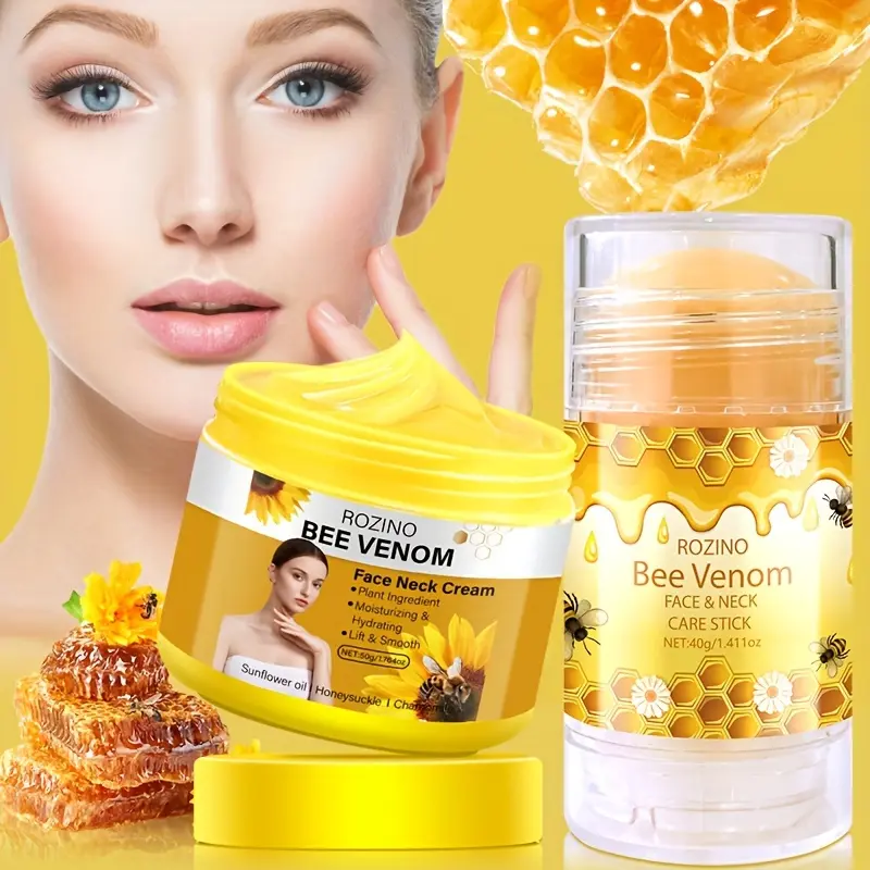 ROZINO Body Care Set - Moisturizing Cream, Face & Neck Cream