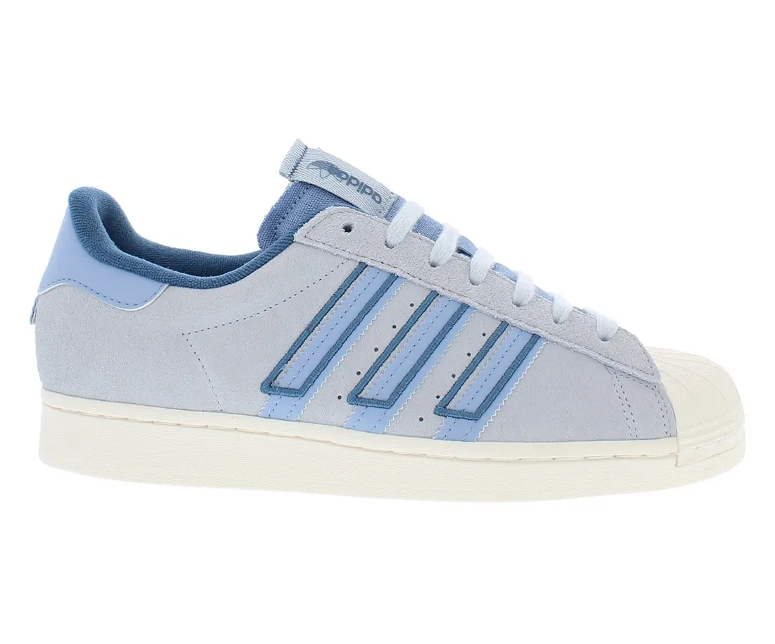 Adidas Superstar Mens Lace-Up Sports Sneakers, Iconic Stripes Design, Casual Athletic Footwear for Daily Wear