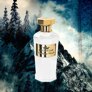 Amouroud Himalayan Woods Parfum 100ml - Crisp Airy Intense Fragrance with Cardamom Pepper Juniper & Lemon Blossom Notes