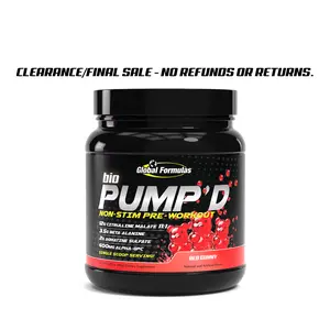 bioPUMP'D pre-workout - With Glycerol (some clumping may occur)