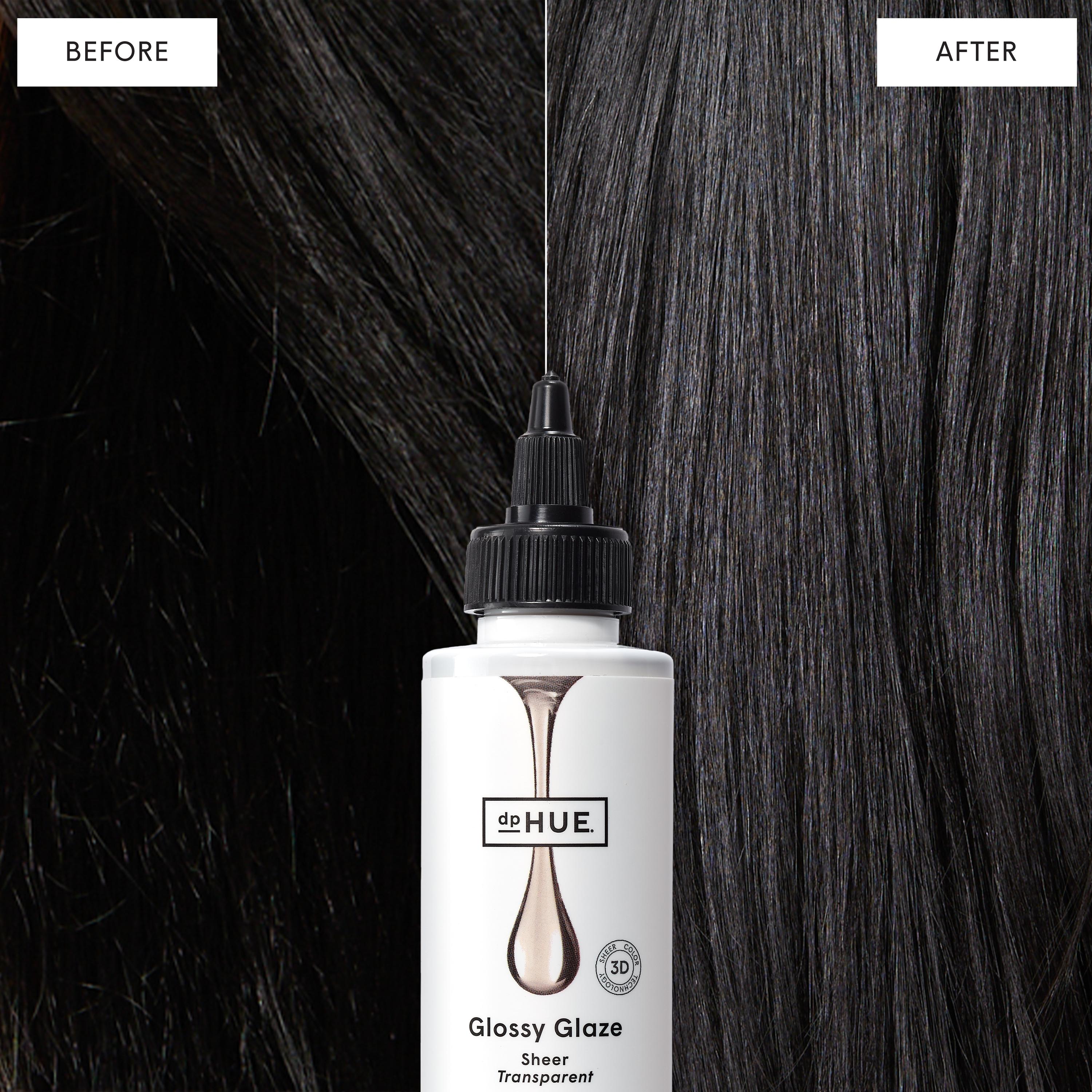 dpHUE Glossy Glaze - In-Shower Conditioning Glaze for Luminous Shine & Sheer Color - Paraben, SLS & SLES Sulfate Free - Leaping Bunny Certified