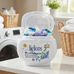 4-in-1Laundry Sauce Premium Laundry Detergent Pods: Ultimate Deep Clean & Fragrance Boost, Concentrated Formula for Tough Odor & Stain Removal, High-End, Luxury Laundry Pods