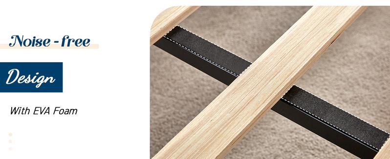 AMERLIFE Bed Frame with Sleigh Headboard, 60" Tall Velvet Upholstered Platform Bed, Handcrafted Deep Diamond Buttons and Double Pleats, No Box Spring Needed/Best Gift Ideas/Christmas Gifts AMERLIFE Bed Frame with Sleigh Headboard, 60" Tall Velvet Upholstered Platform Bed, Handcrafted Deep Diamond Buttons and Double Pleats, No Box Spring Needed/Best Gift Ideas/Christmas Gifts